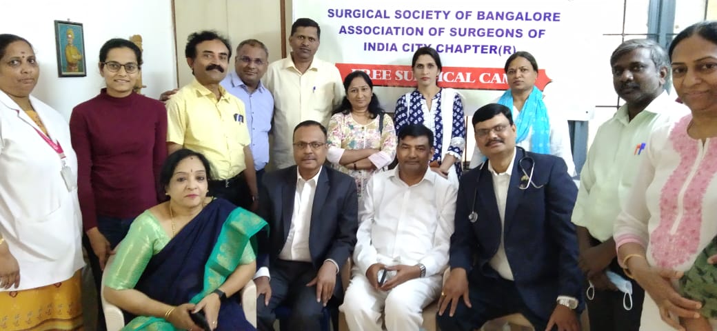 Surgical Socity Bangalore health camp