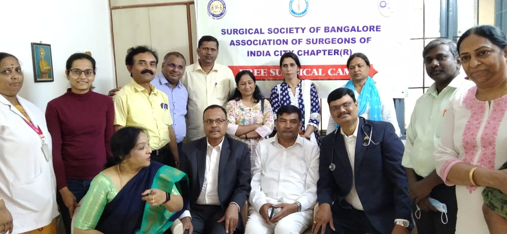 Surgical Socity Bangalore health camp