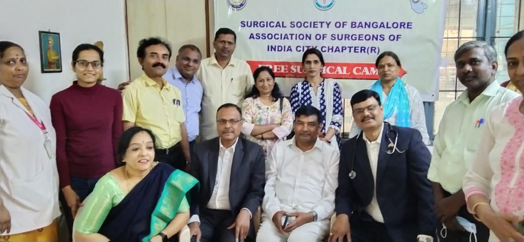 Surgical Socity Bangalore health camp